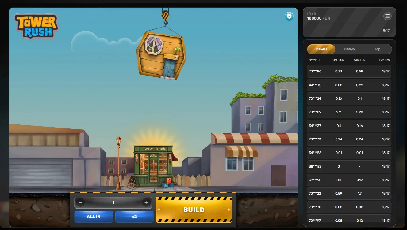 ما هي لعبة Tower Rush وكيف تعمل؟